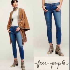 Free People Blue Denim Medium Wash